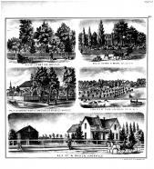 Holt Residence, Moore Residence, Burrington Residence, Lashbrook Farm Residence, Briden Resdience, Bremer County 1875
